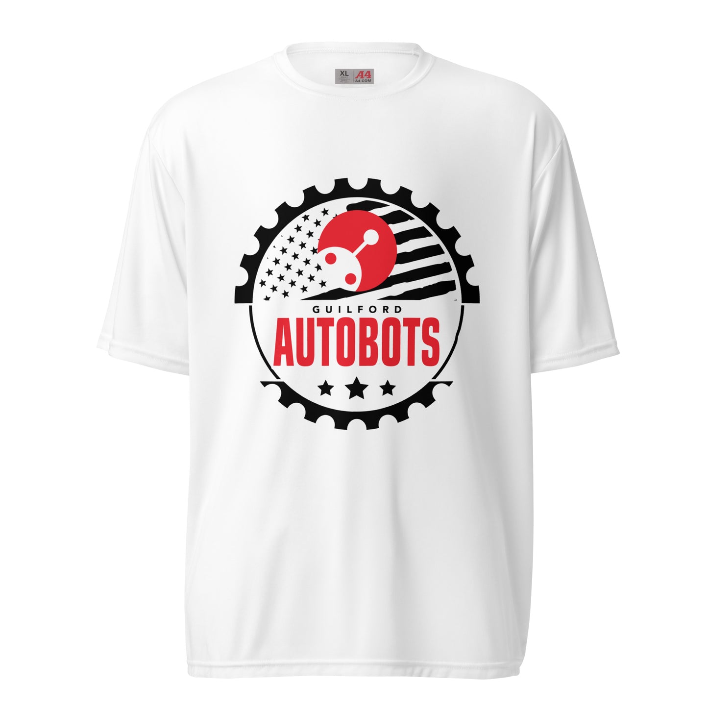 Active | Moisture Wicking Shirt | Guilford Autobots | Emblem Logo