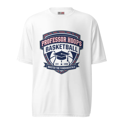 Active | Moisture Wicking Shirt | Professor Hoops Basketball | Crest Logo