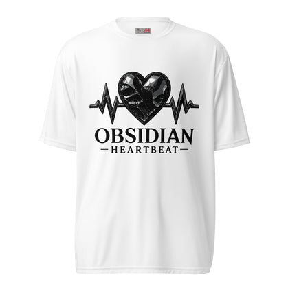 Active | Moisture Wicking Shirt | Obsidian Heartbeat | Pulse Athletics Logo