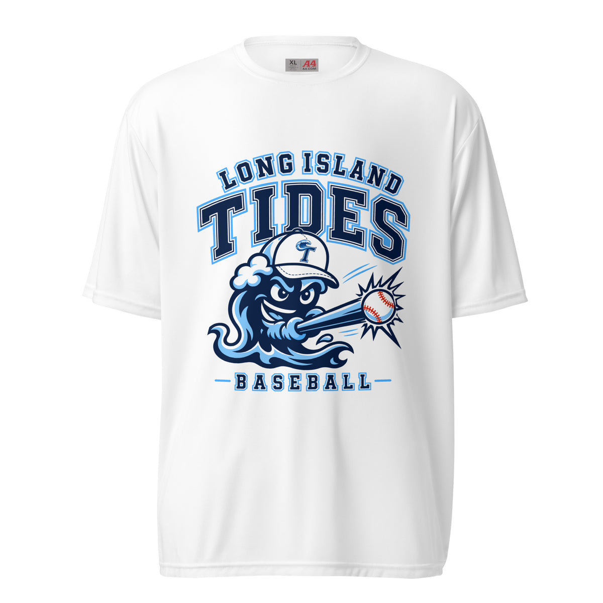 Active | Moisture Wicking Shirt | Long Island Tides Baseball | Valor Logo