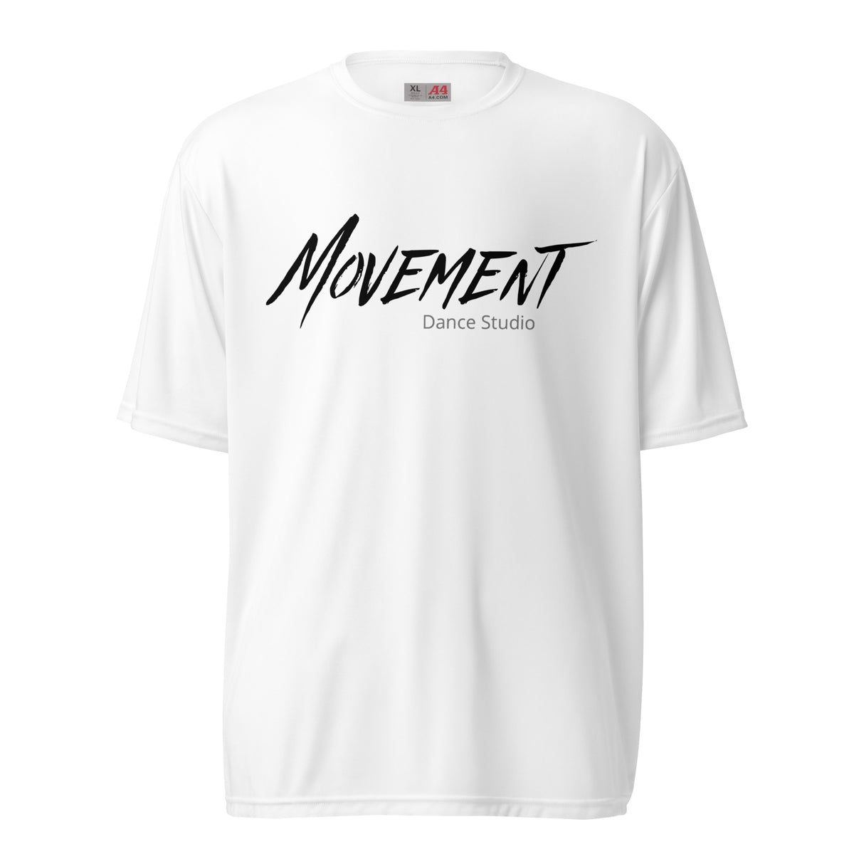Active | Moisture Wicking Shirt | Movement Dance Studio | Crest Logo