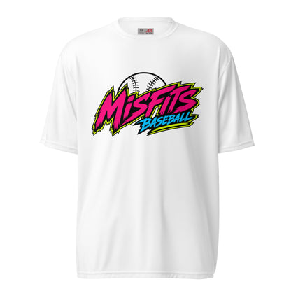 Active | Moisture Wicking Shirt | Misfits Baseball | Athletics Logo