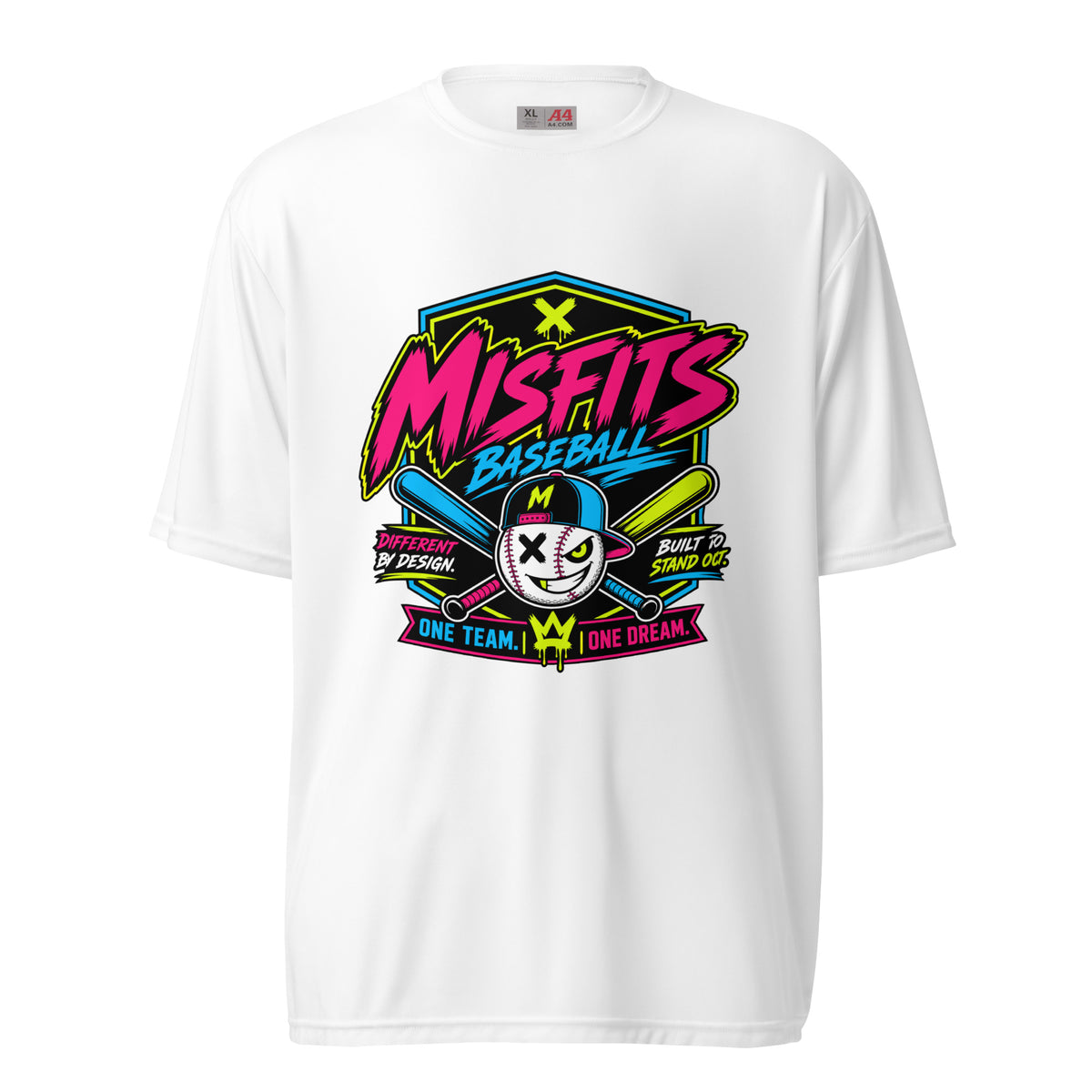 Active | Moisture Wicking Shirt | Misfits Baseball | Valor Logo