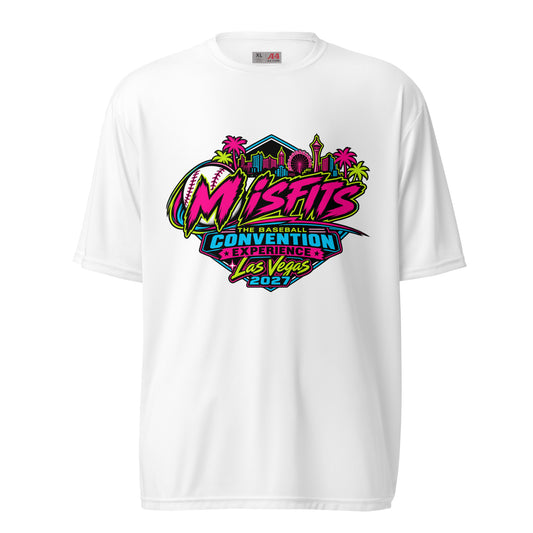 Active | Moisture Wicking Shirt | Misfits Baseball | Crest Logo