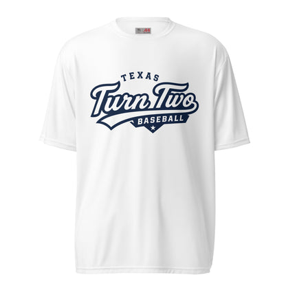 Active | Moisture Wicking Shirt | Texas Turn Two Baseball | Athletics Logo