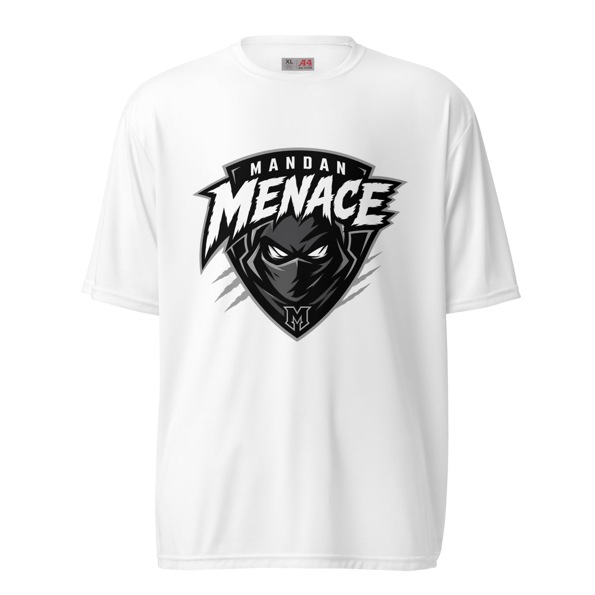 Active | Moisture Wicking Shirt | Mandan Menace | Shield Logo