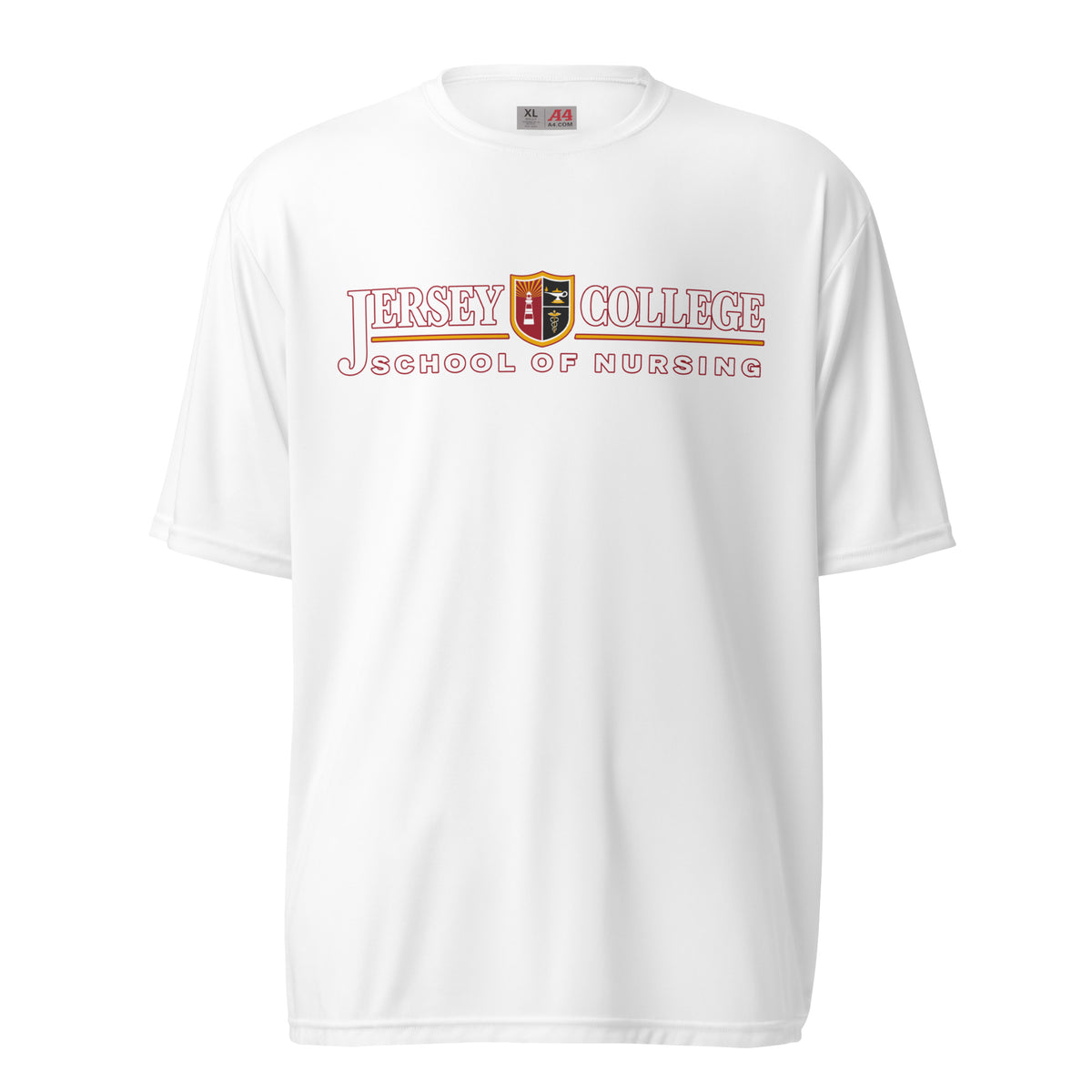 Active | Moisture Wicking Shirt | Grand View University Nursing | Emblem Logo