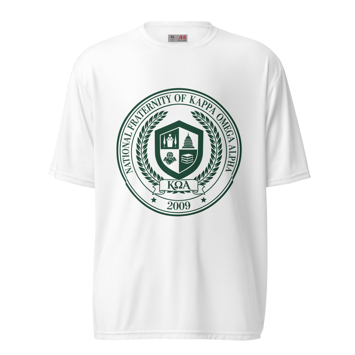 Active | Moisture Wicking Shirt | Kappa Omega Alpha | Badge Logo
