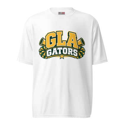 Active | Moisture Wicking Shirt | GLA Gators Cheer Team | Crest Logo