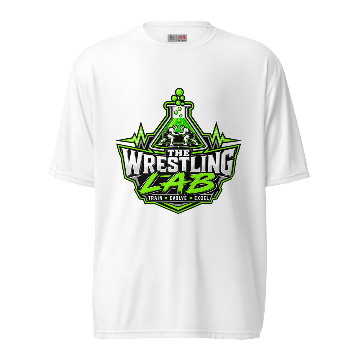 Active | Moisture Wicking Shirt | The Wrestling Lab | Emblem Logo