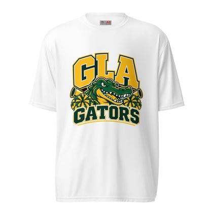 Active | Moisture Wicking Shirt | GLA Gators Cheer Team | Emblem Logo