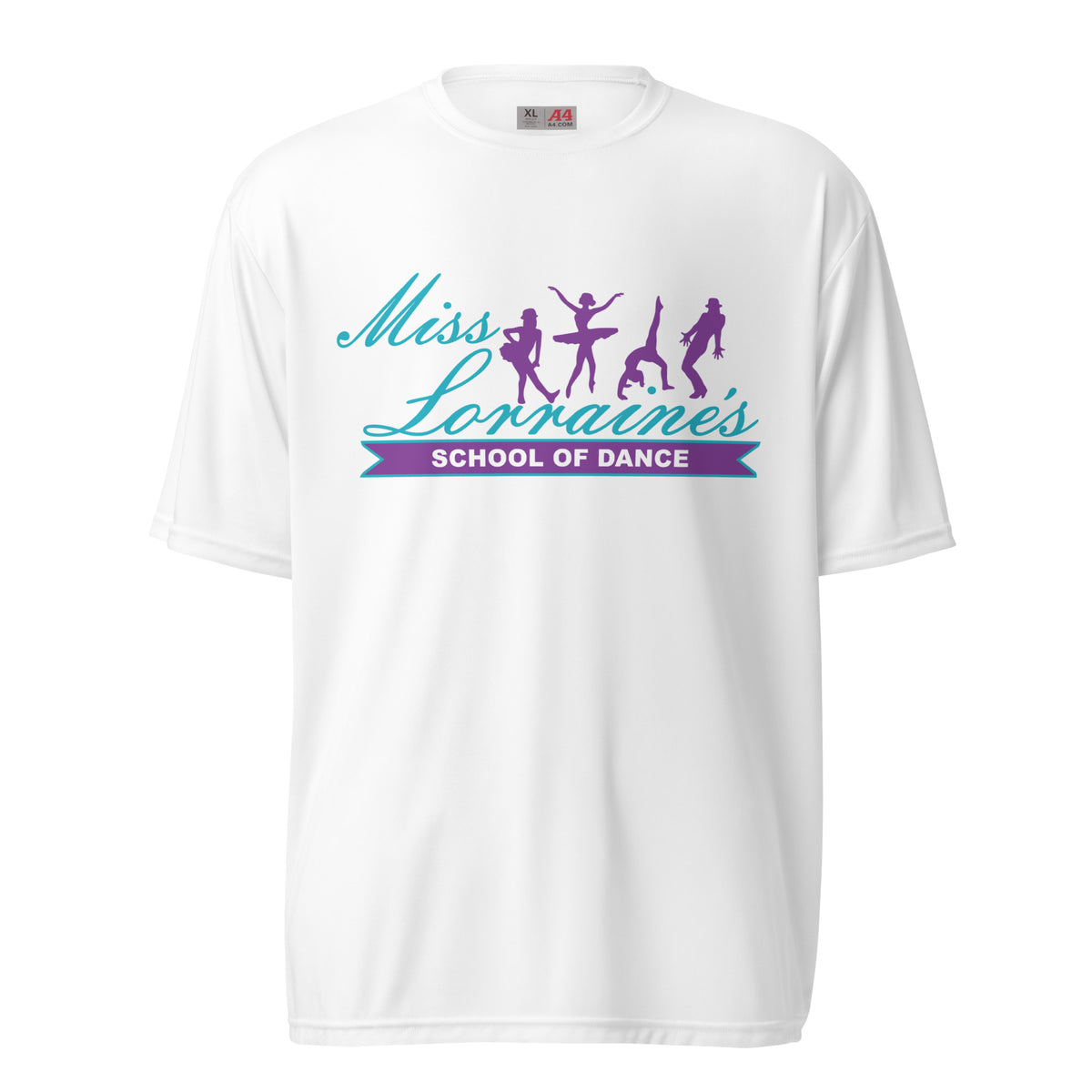 Active | Moisture Wicking Shirt | Miss Lorraine’s School of Dance | Crest Logo