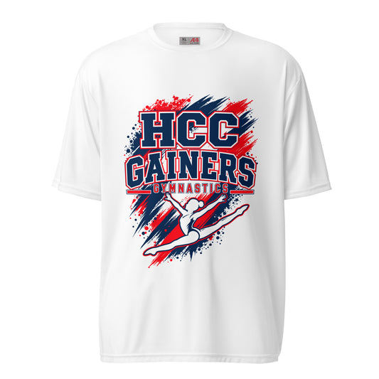Active | Moisture Wicking Shirt | HCC Gymnastics | Crest Logo