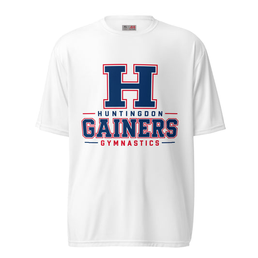 Active | Moisture Wicking Shirt | HCC Gymnastics | Gainers Emblem Logo