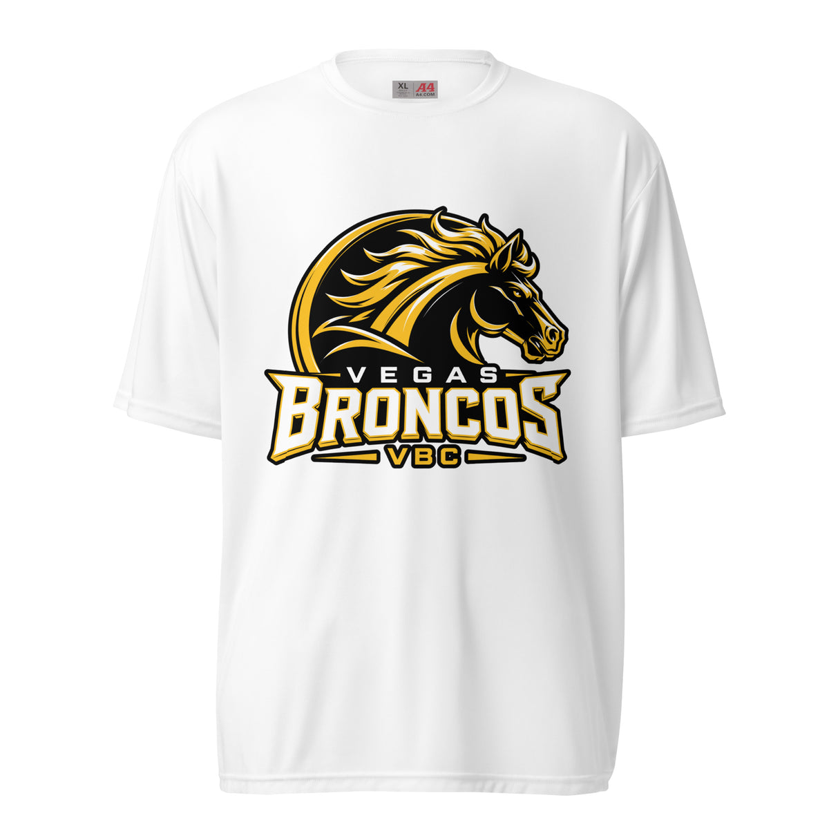 Active | Moisture Wicking Shirt | Vegas Broncos VBC | Crest Logo
