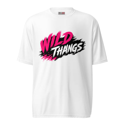 Active | Moisture Wicking Shirt | Wild Thangs | Crest Logo