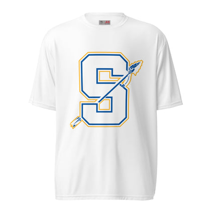 Active | Moisture Wicking Shirt | Senatobia Warriors Baseball | Crest Logo