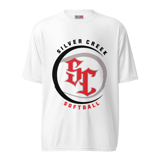 Active | Moisture Wicking Shirt | Silver Creek 12U Schreiber | Emblem Logo