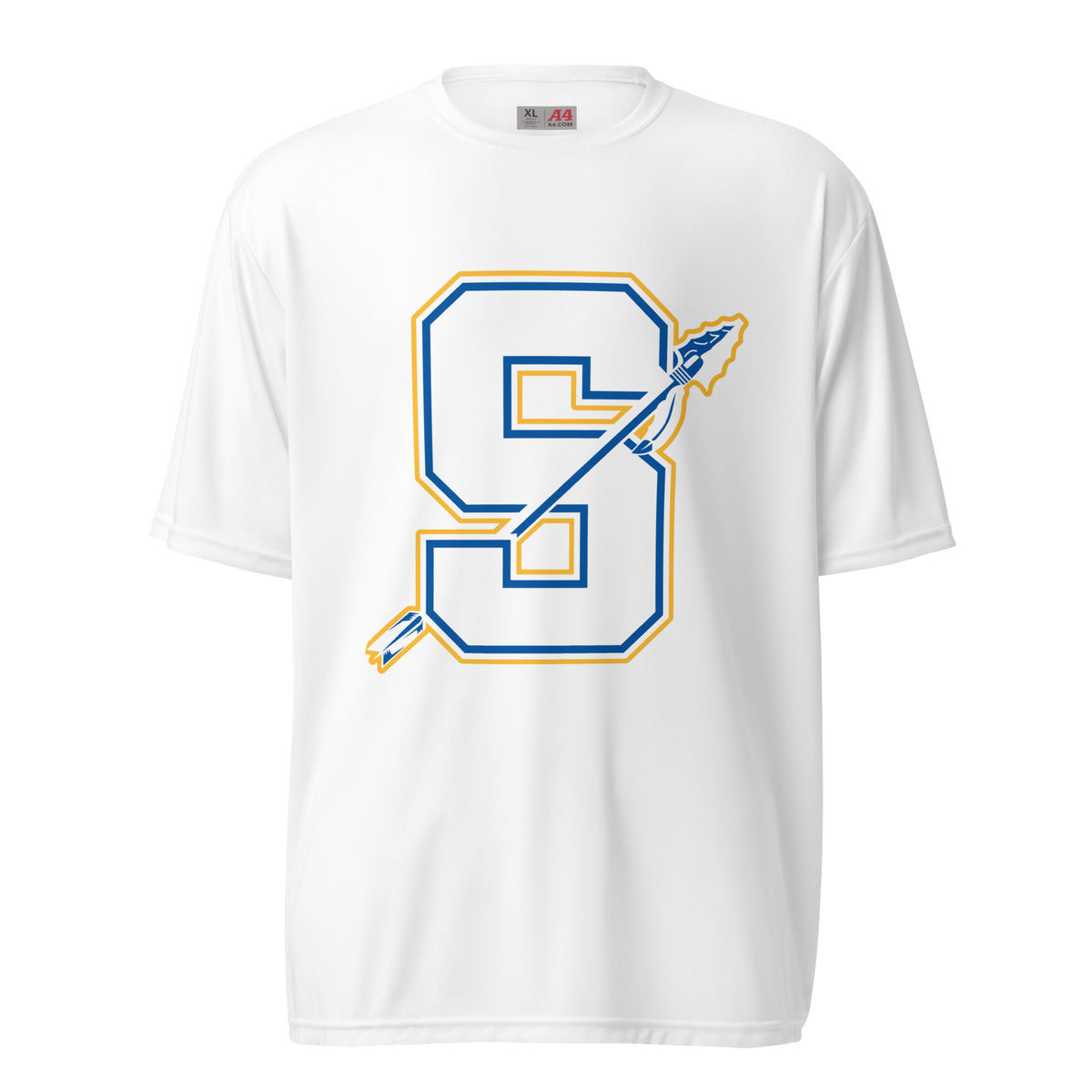 Active | Moisture Wicking Shirt | Senatobia Warriors Baseball | Crest Logo