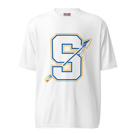 Active | Moisture Wicking Shirt | Senatobia Warriors Baseball | Crest Logo