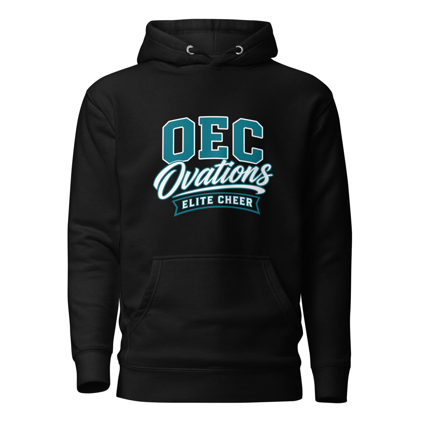 Performance | Hoodie | Ovations Elite Cheer | Emblem Logo