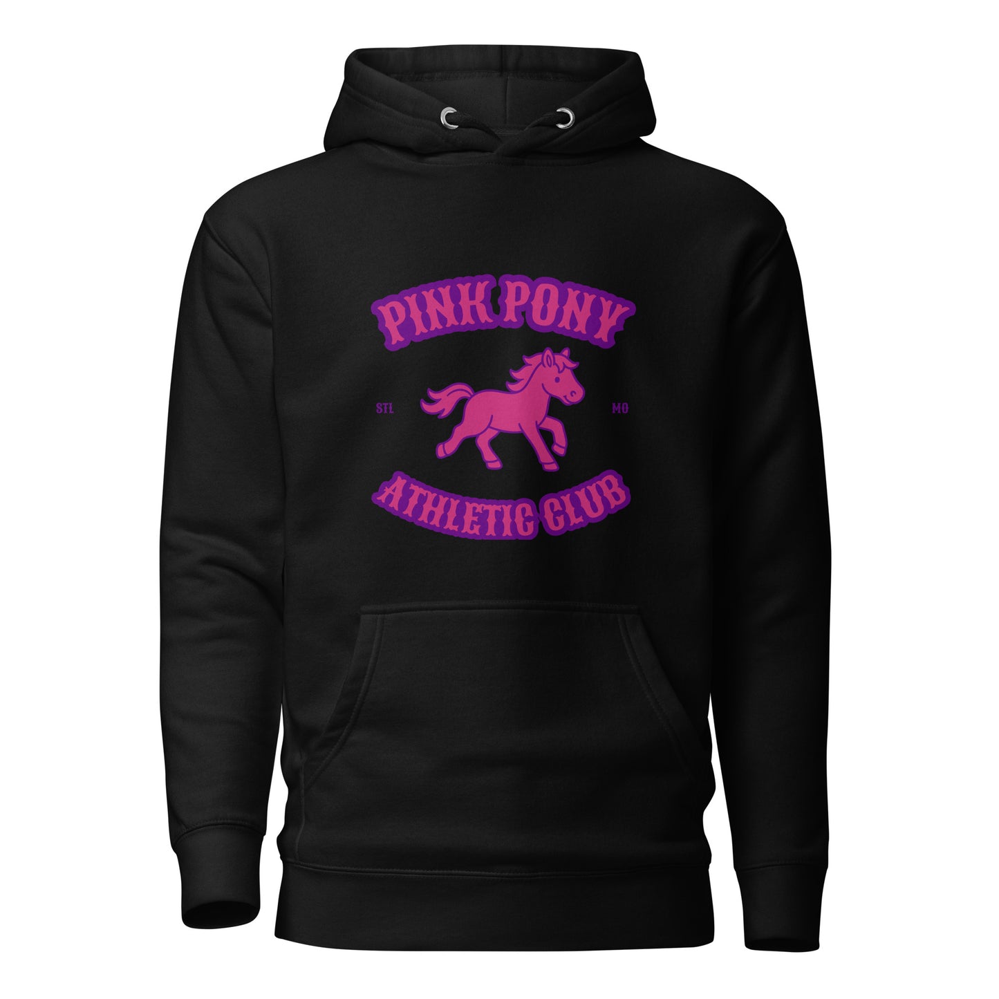 Performance | Hoodie | Pink Pony Athletic Club | Crest Logo
