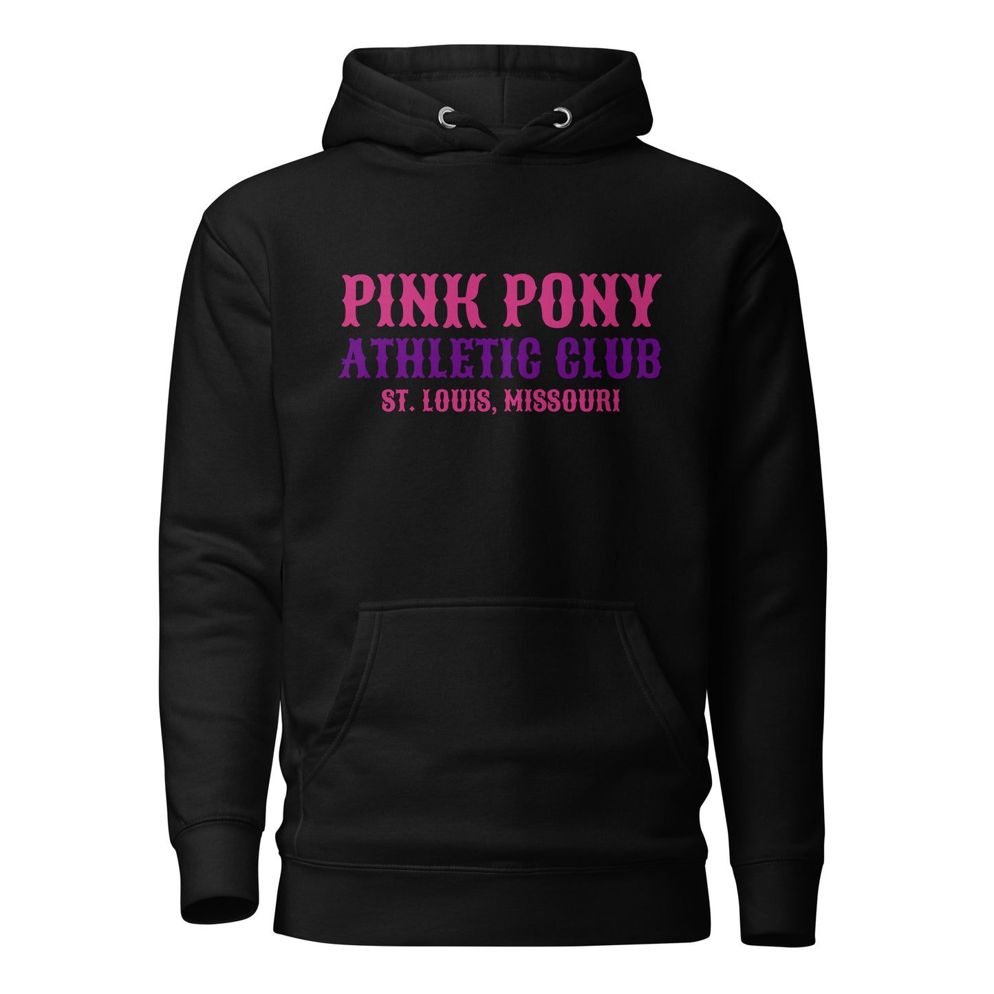 Performance | Hoodie | Pink Pony Athletic Club | Athletic Wordmark Logo