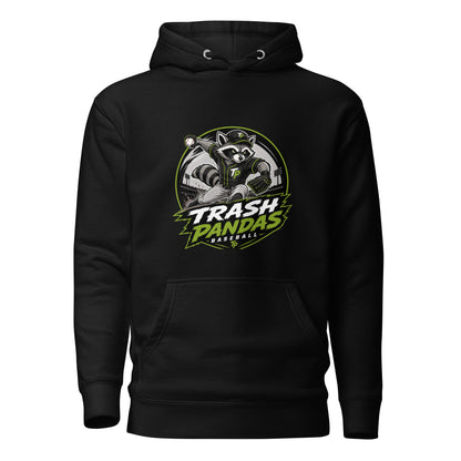 Performance | Hoodie | Trash Pandas Baseball Organization | Vanguard Logo