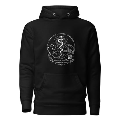 Performance | Hoodie | Trine PA program | Crest Logo
