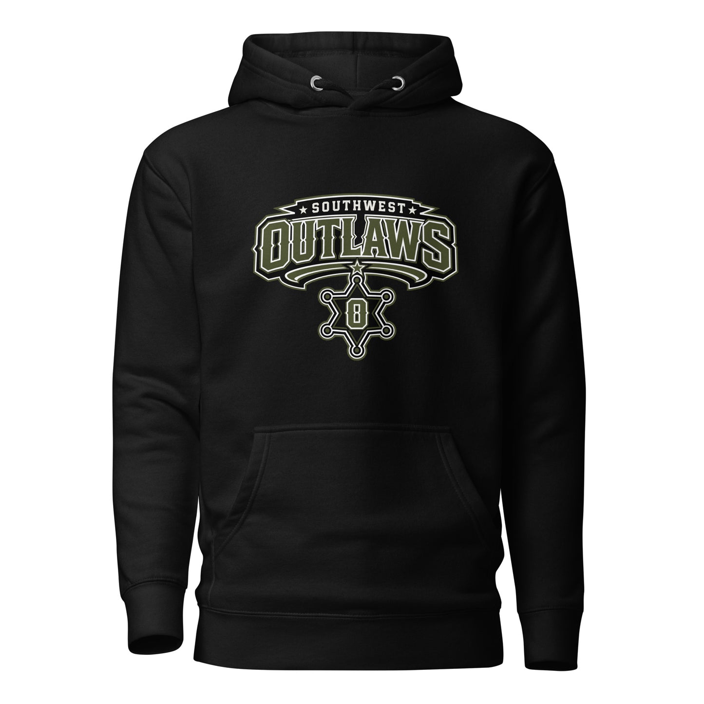 Performance | Hoodie | Southwest Outlaws | Frontier Athletics Logo