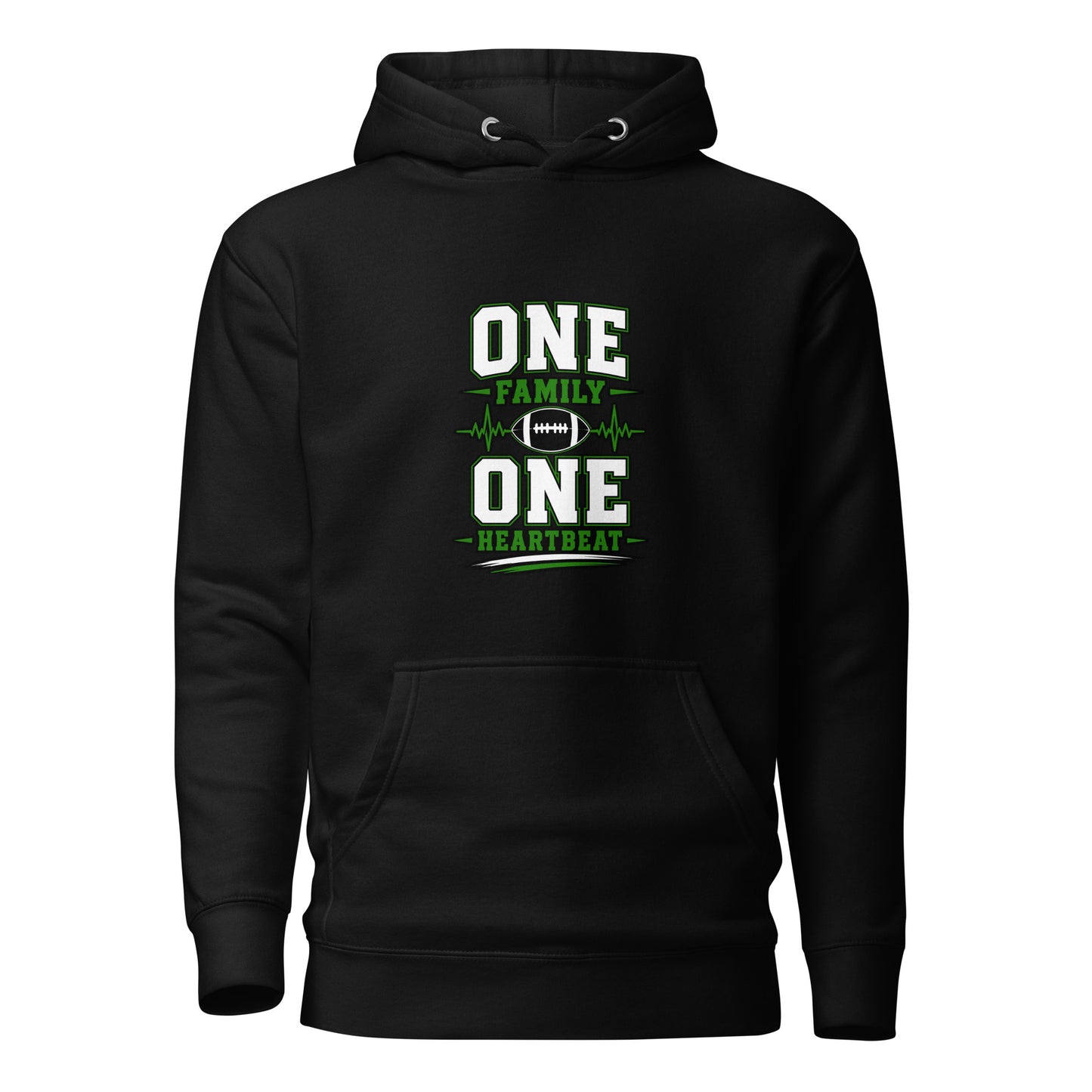 Performance | Hoodie | Celina Black Football | Modern Script Logo