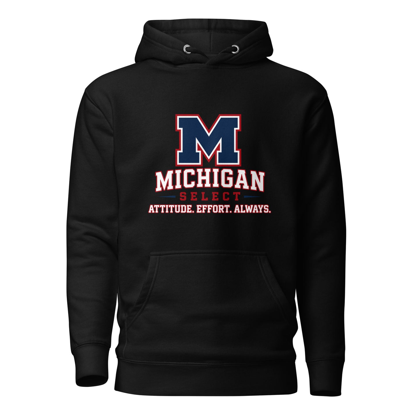 Performance | Hoodie | Michigan Select Baseball | Crest Logo