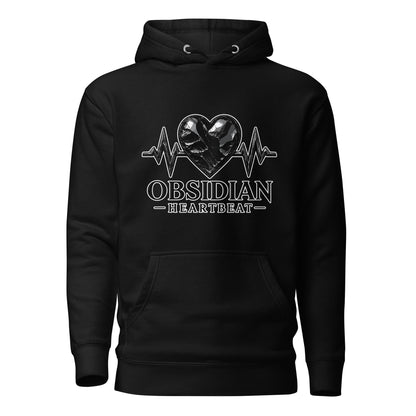 Performance | Hoodie | Obsidian Heartbeat | Pulse Athletics Logo