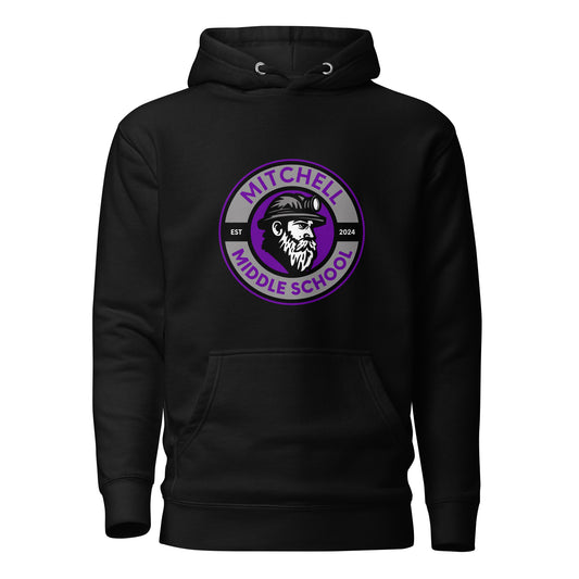 Performance | Hoodie | Mitchell Middle School Softball | Badge Logo