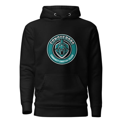 Performance | Hoodie | Community Christian College | Badge Logo