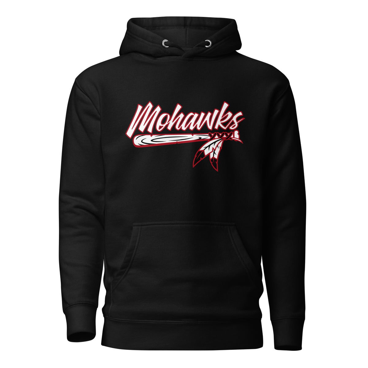 Performance | Hoodie | Mohawks Baseball 8u | Emblem Logo