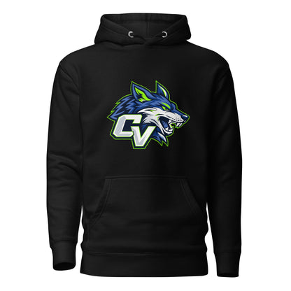 Performance | Hoodie | Cumberland Valley Coyotes Football | Crest Logo