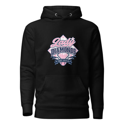 Performance | Hoodie | Lady Diamonds | Emblem Logo