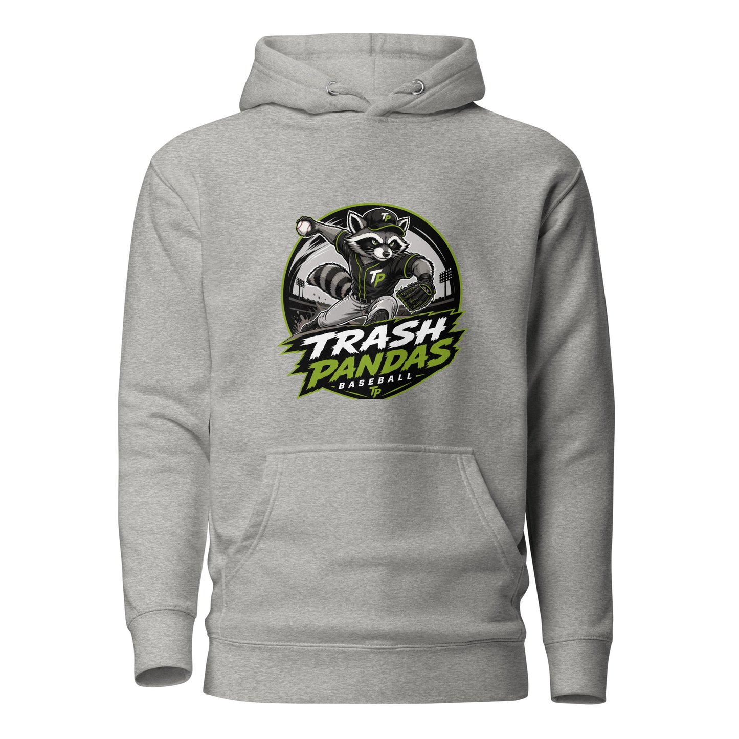 Performance | Hoodie | Trash Pandas Baseball Organization | Vanguard Logo