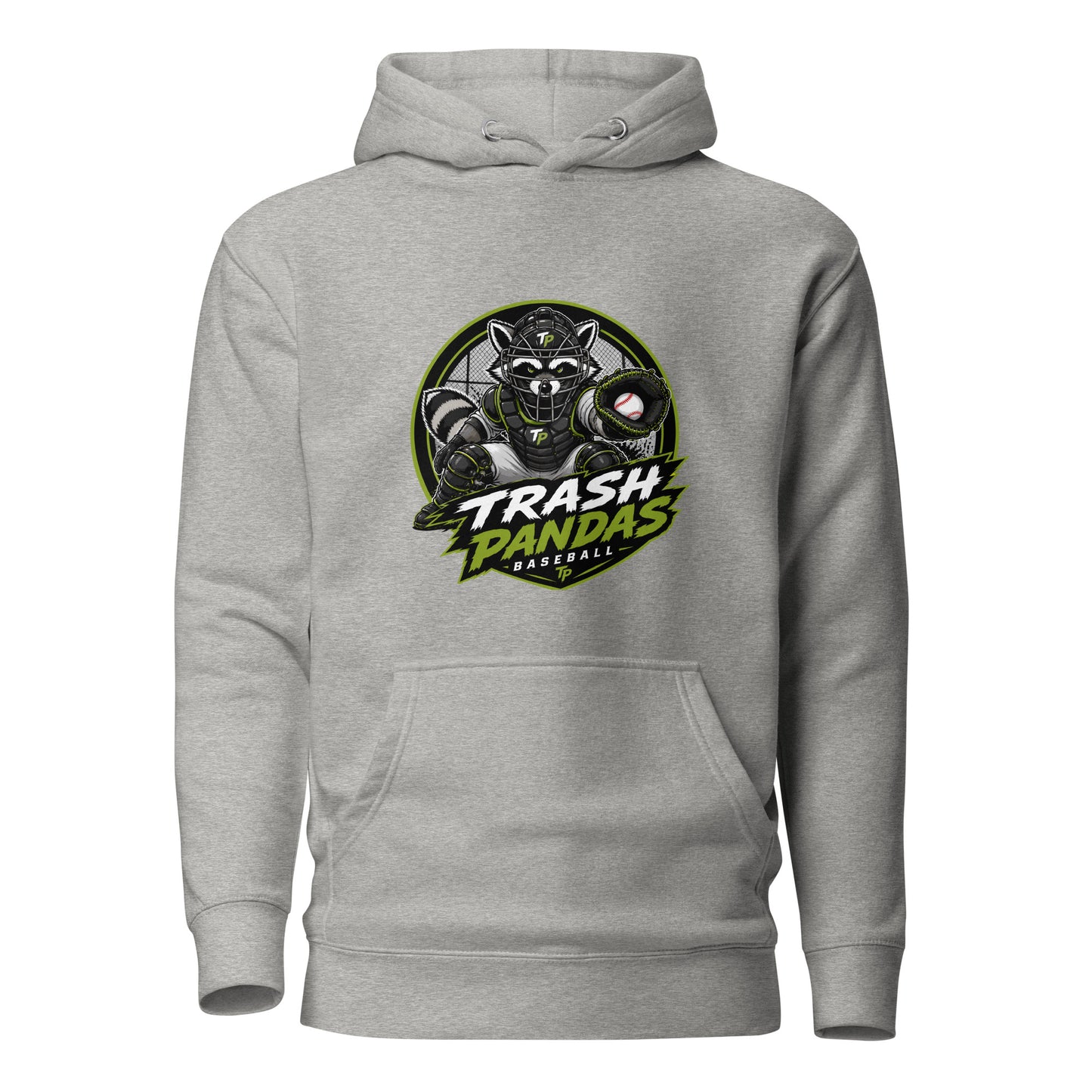 Performance | Hoodie | Trash Pandas Baseball Organization | Athletics Logo