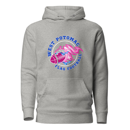 Performance | Hoodie | West Potomac Flag Football | Crest Logo