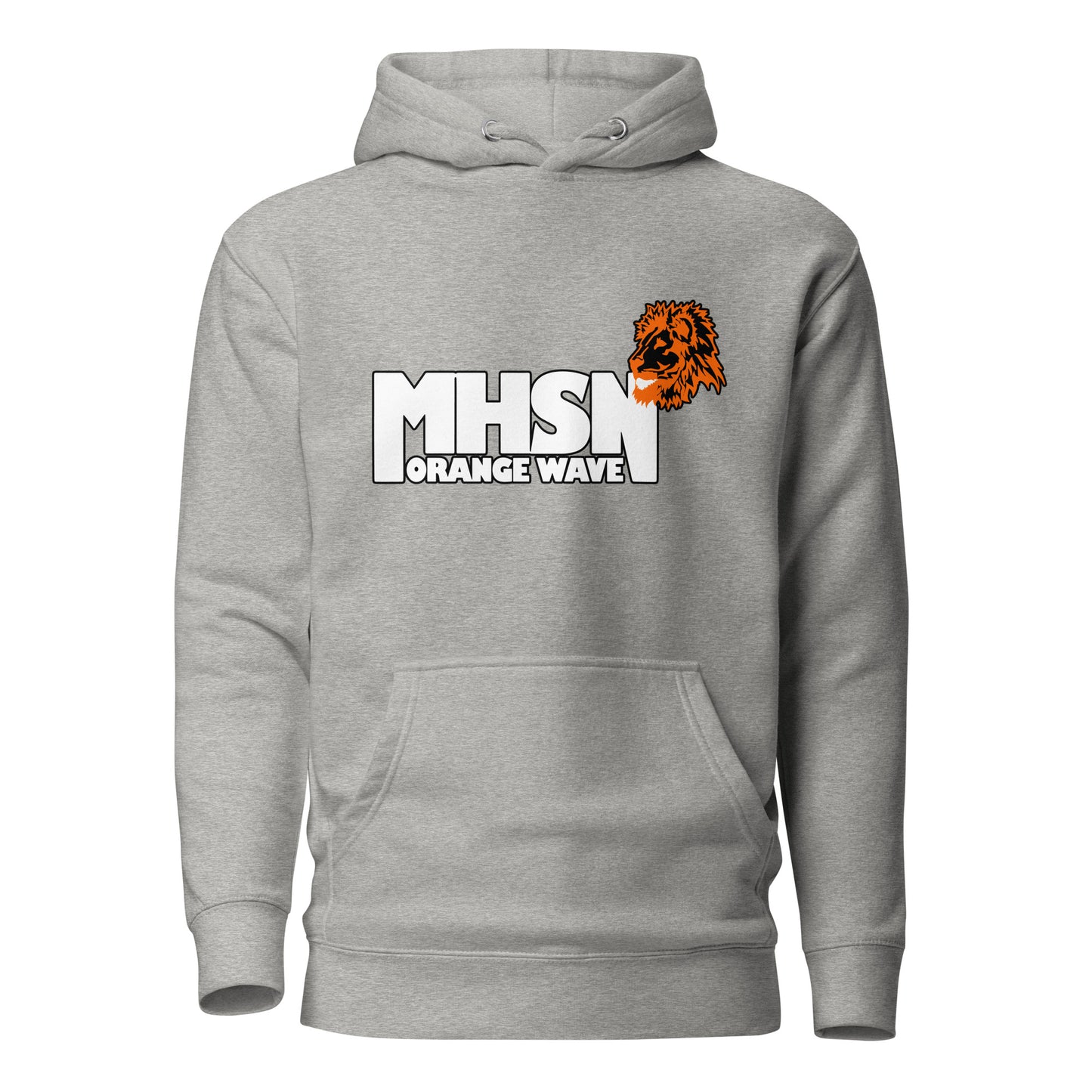 Performance | Hoodie | Orange Wave Marching Band | Crest Logo