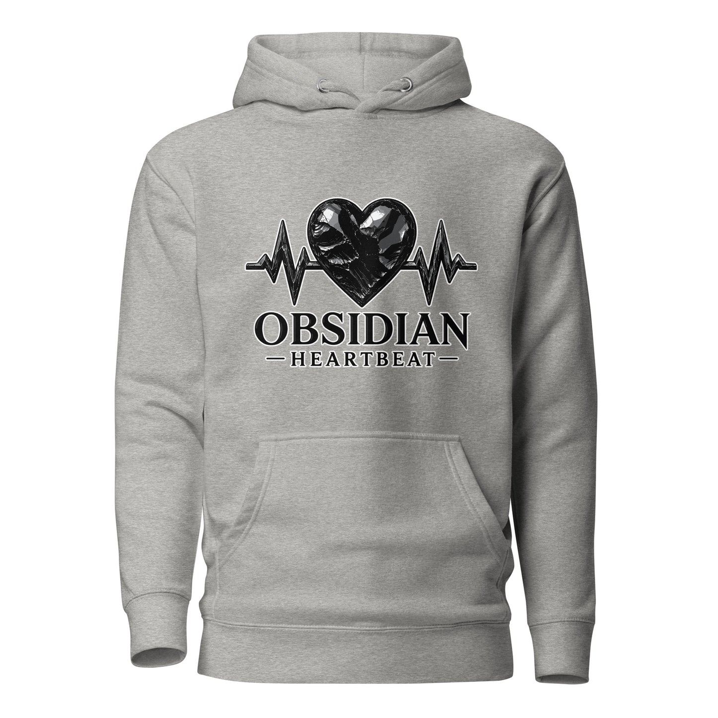 Performance | Hoodie | Obsidian Heartbeat | Pulse Athletics Logo