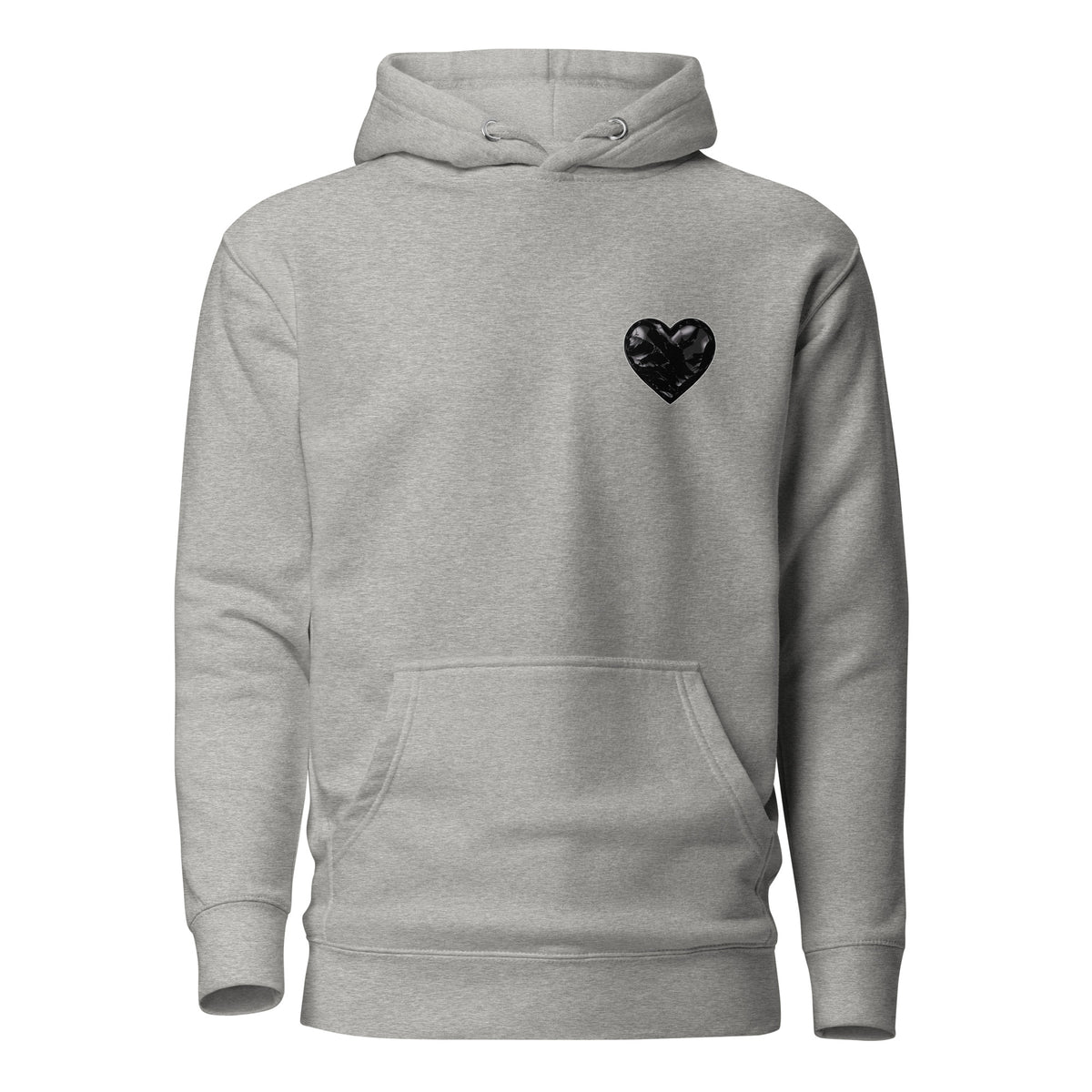 Performance | Hoodie | Obsidian Heartbeat | Heart Crest Logo
