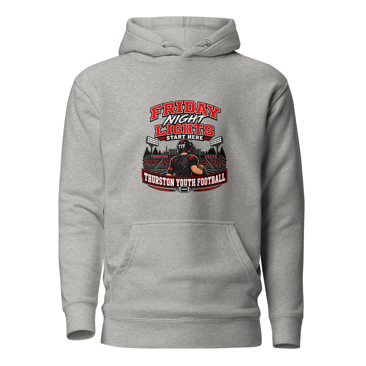 Performance | Hoodie | Thurston Youth Football | Vanguard Logo