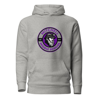 Performance | Hoodie | Mitchell Middle School Softball | Badge Logo