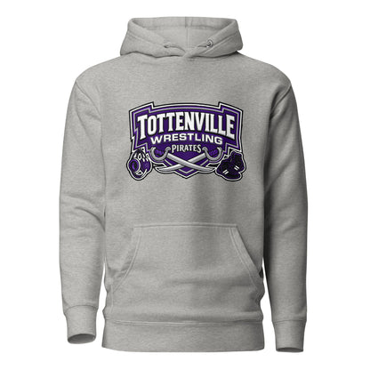 Performance | Hoodie | Tottenville wrestling club | Vanguard Logo