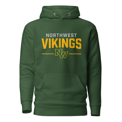 Performance | Hoodie | Northwest High School | Vikings Logo