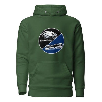 Performance | Hoodie | Edison Eagles/CWA Wrestling | Badge Logo