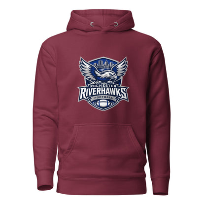 Performance | Hoodie | Rochester Riverhawks | Shield Logo